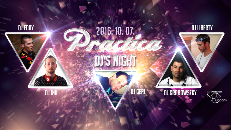 Kizomba Practica "Dj's Night"- október 7. (Broadway)