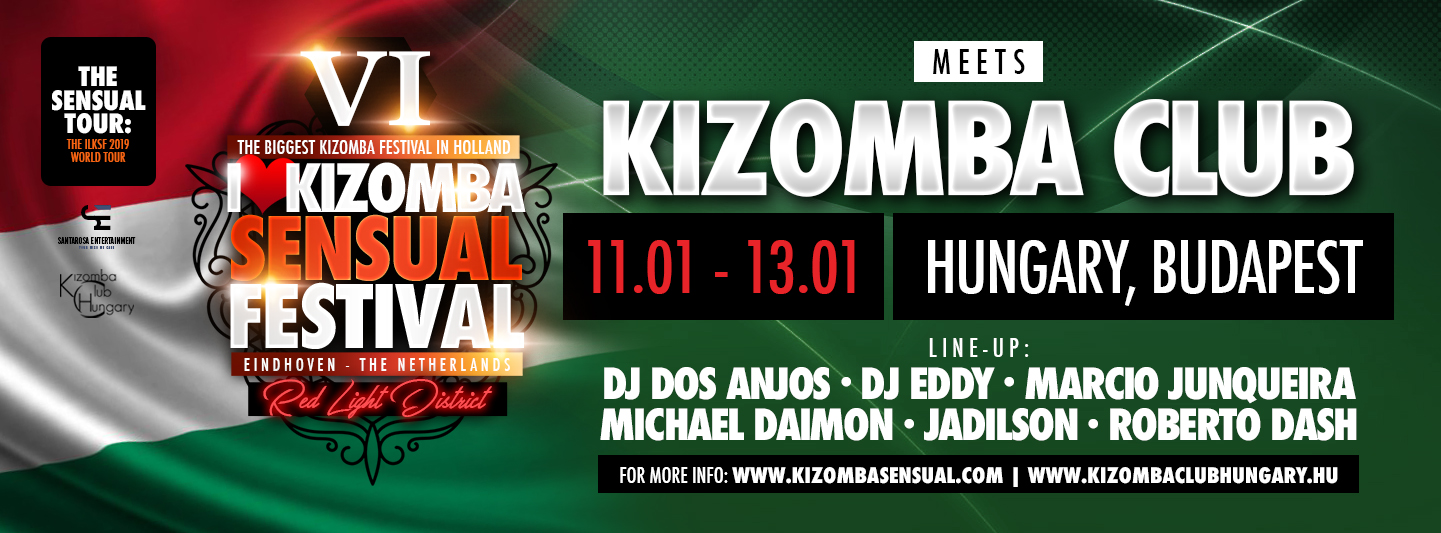 I Love Kizomba Sensual Festival in Budapest -  2019 World Promo Tour with KCH