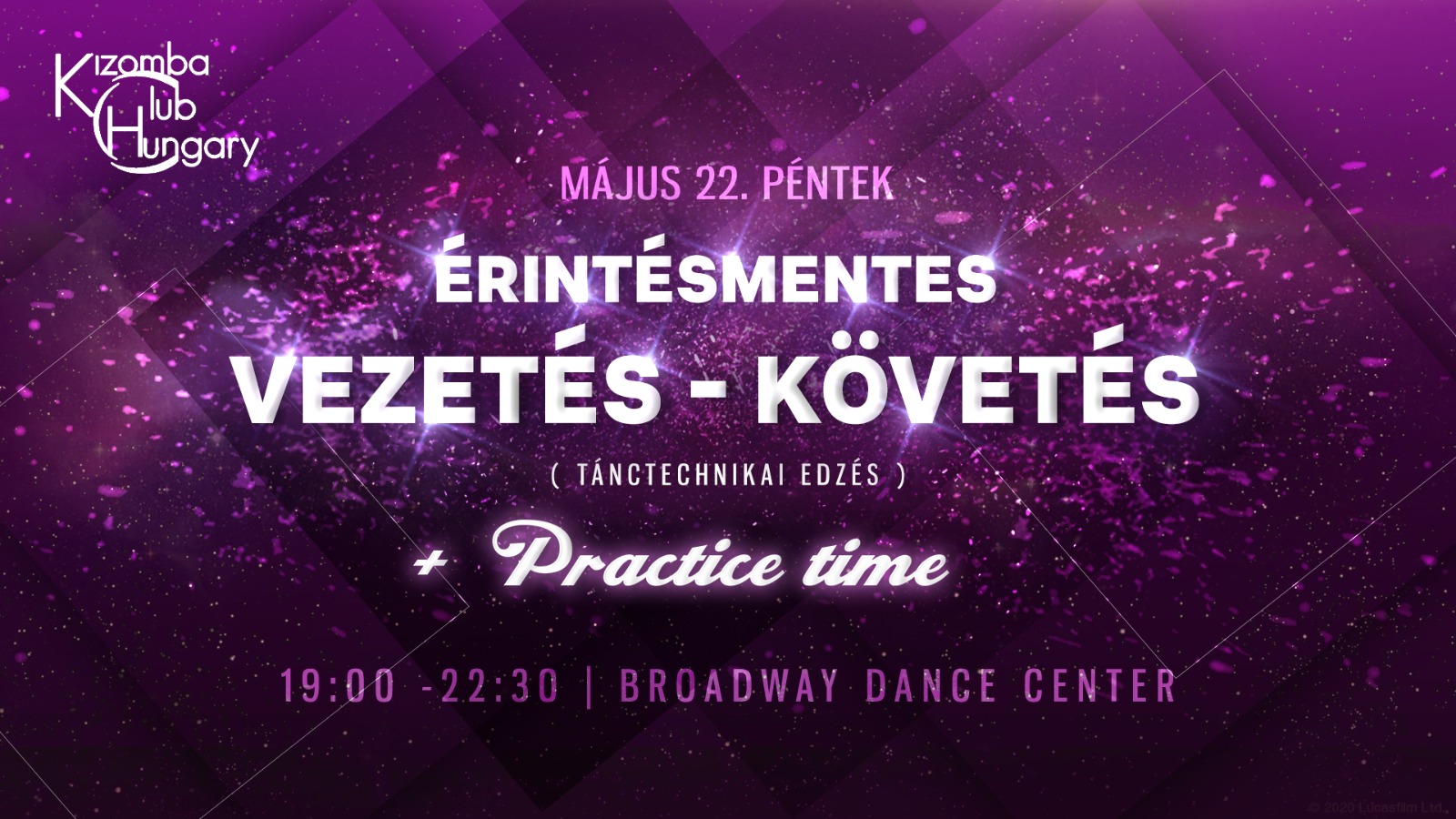 Kizomba alapú edzés és Practica Time