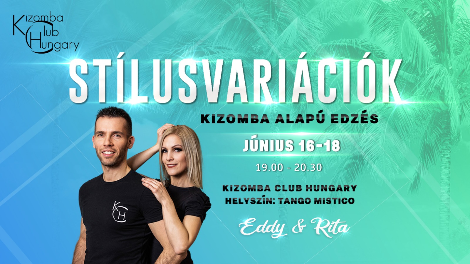Stílusvariációk - Kizomba alpú edzés EddyRita (KCH)