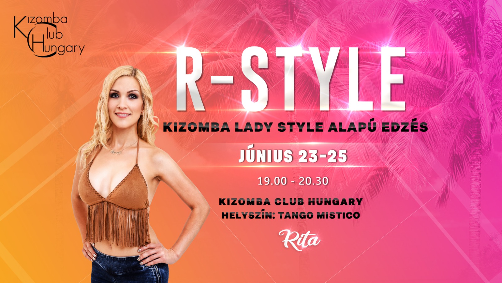 R - Style Kizomba Lady Style alaptechnikák - Rita (KCH)