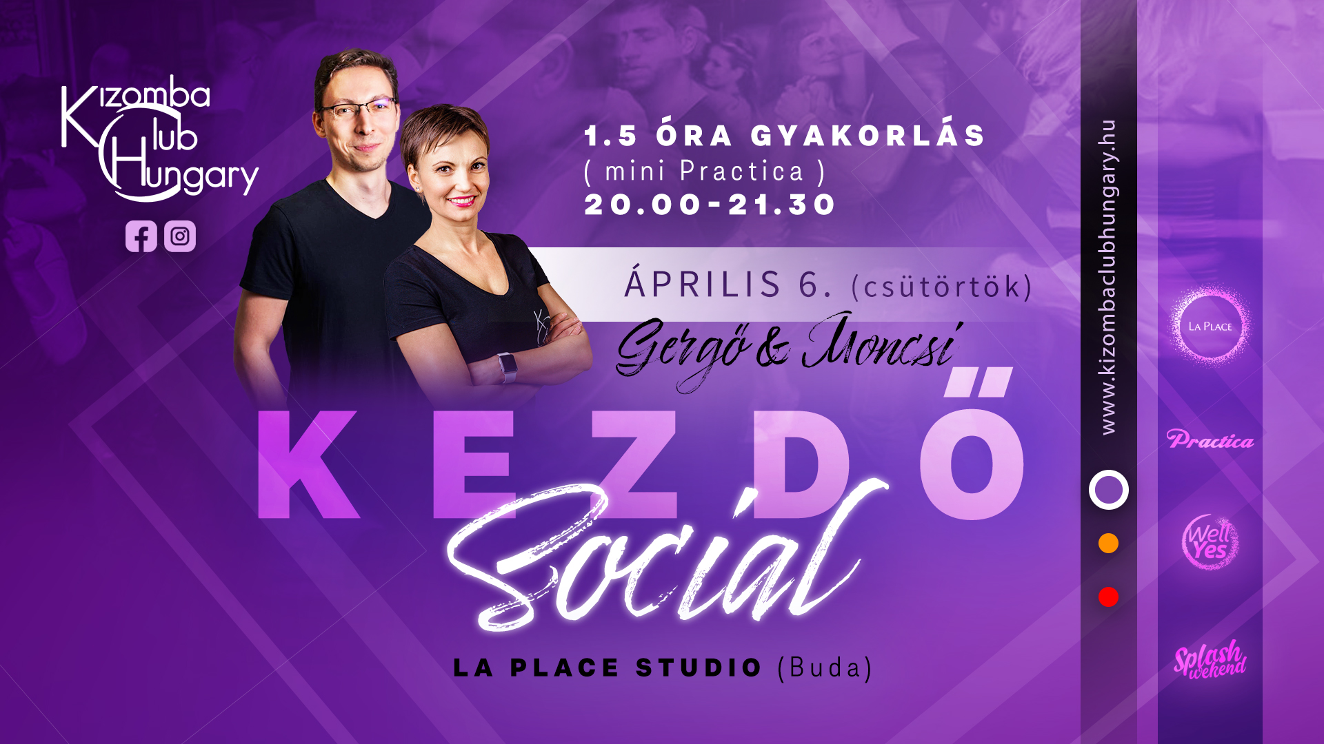 Kezdő Social - Gergő & Moncsi