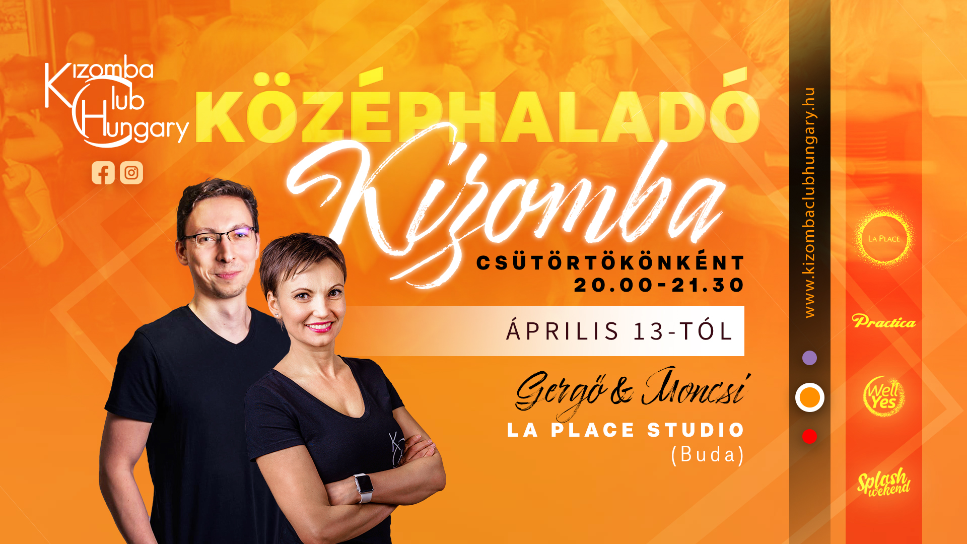 Kizomba Középhaladó - Gergő & Moncsi