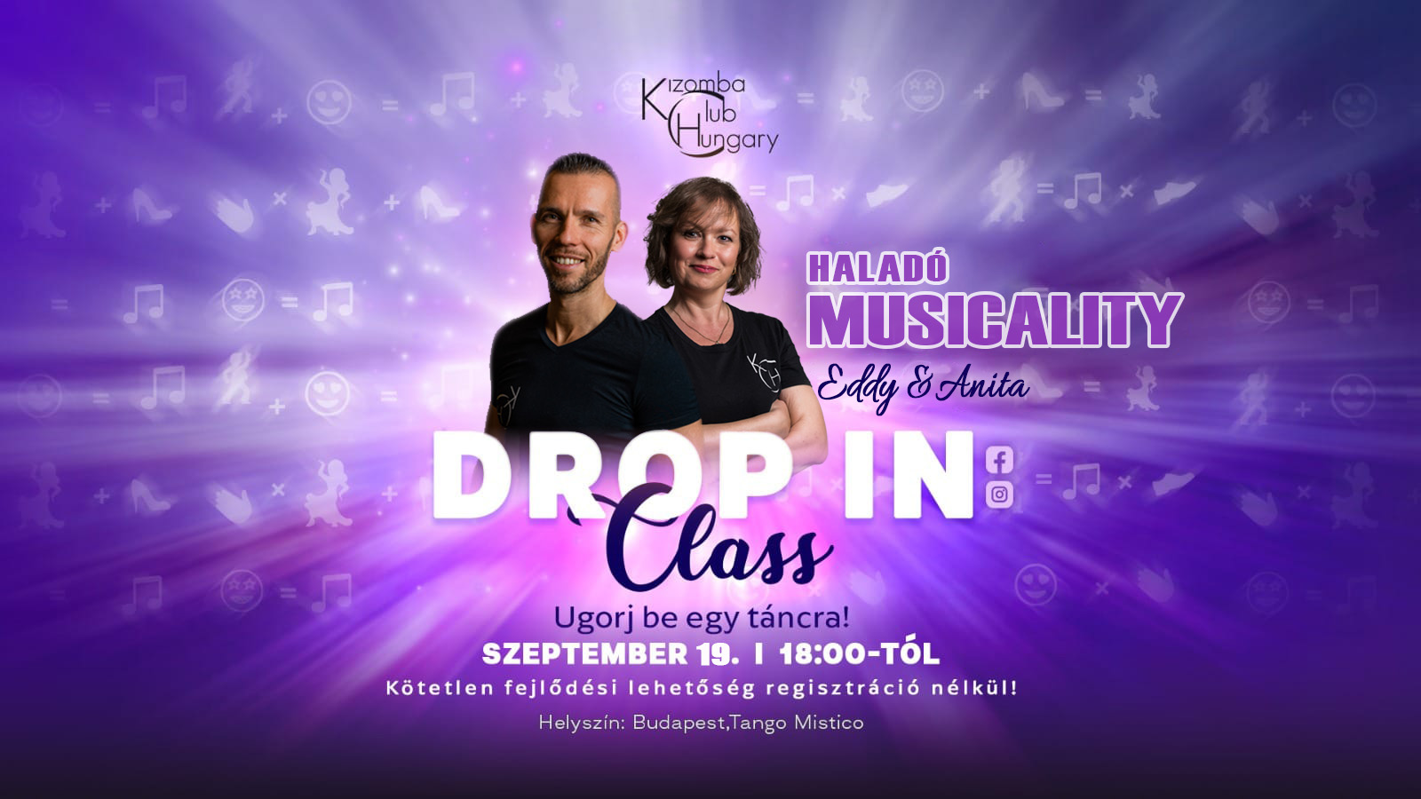 Drop In Class 2023.09.19. - Minden héten más téma