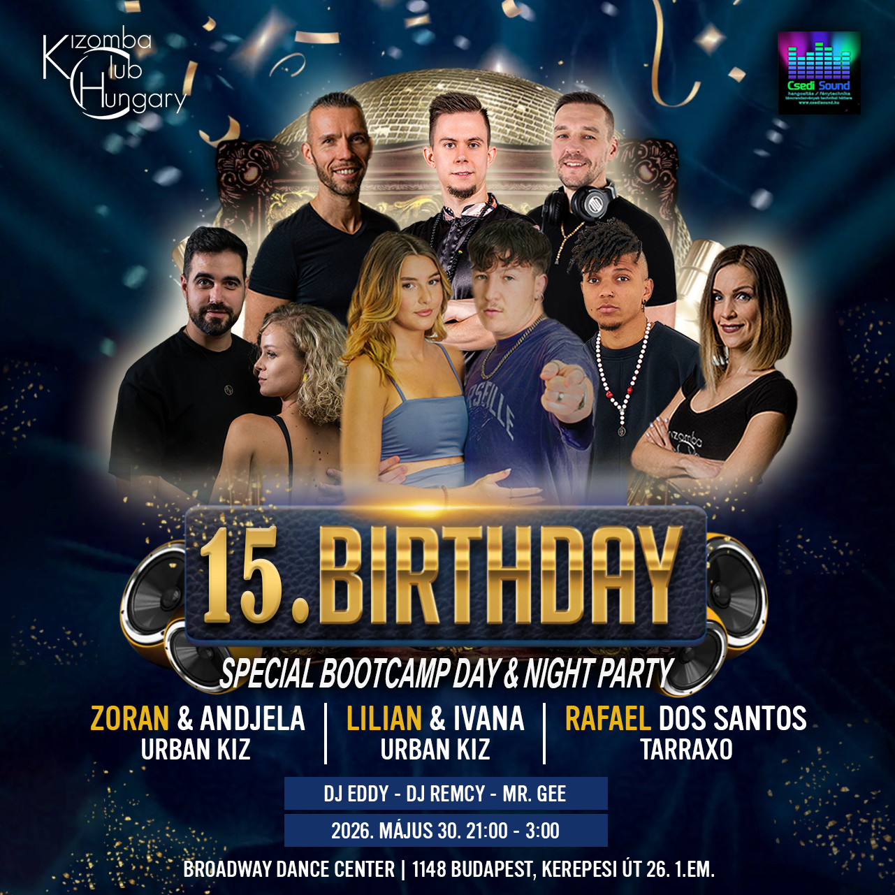 KCH 15. BirthDAY Bootcamp & Party